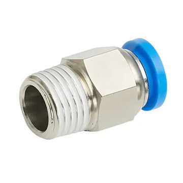 2 x Push Fit 1/2" Male Thread to 3/8" Tube