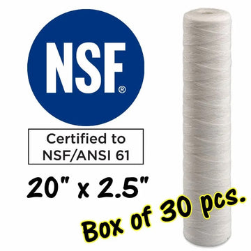 20 inch String Wound Sediment Filter Replacement