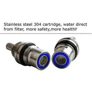 Stainless Steel & Ceramic Cartridge (Filtered Water) 3 Way Mixer Taps