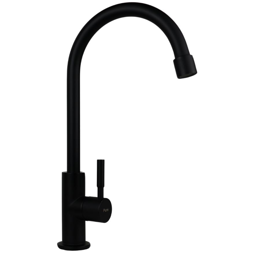 Black High Flow Filter Faucet