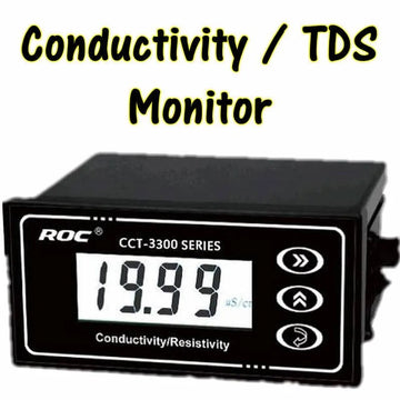 Inline Conductivity TDS Meter CCT-3300E - 200μS