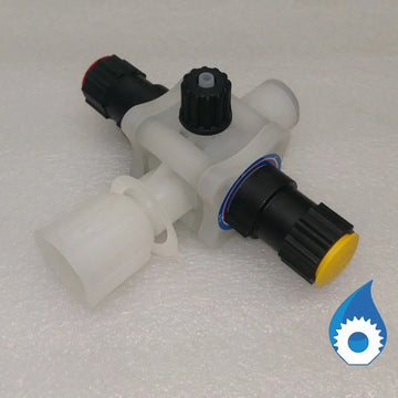 Multifunctional Valve, 8x12mm, 0-18 bar
