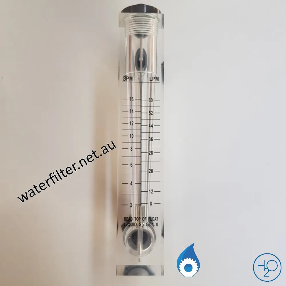 Hi Flow Panel Mount Rotameter
