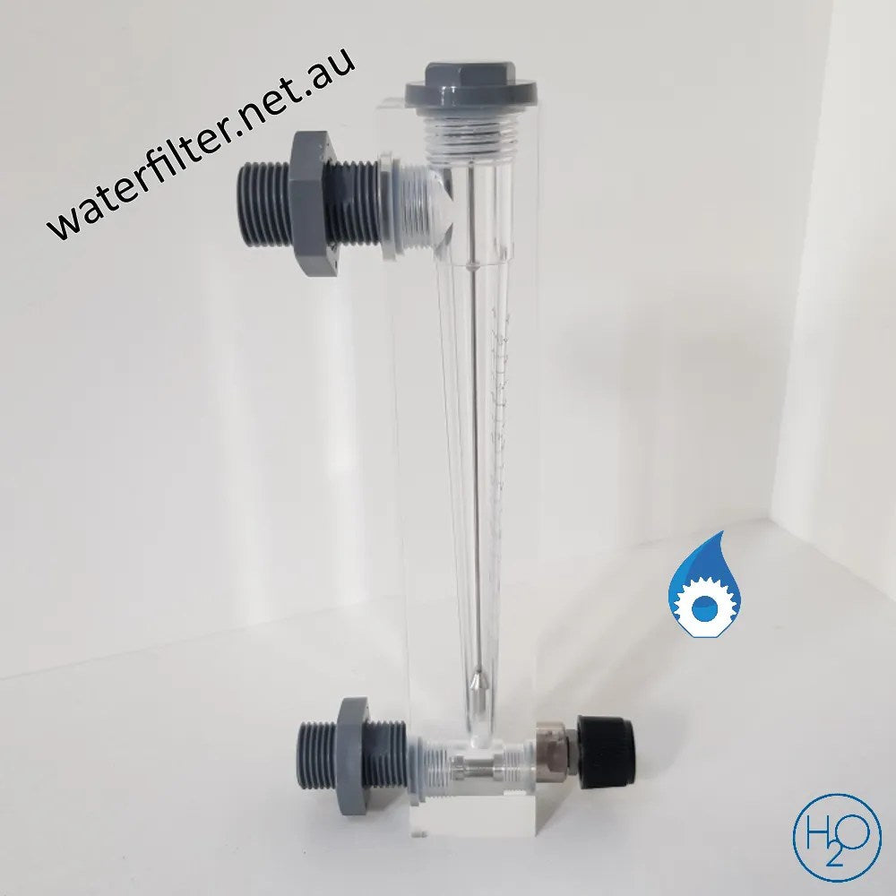 Panel Mount Rotameter With Control Valve