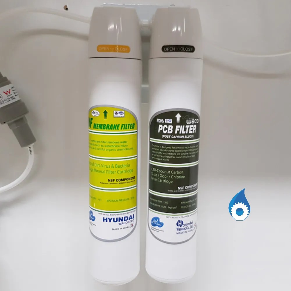 Twin Water Filter Under The Sink