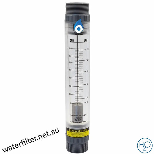 Hi Flow Inline Rotameter, Tube Type