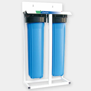 Commercial Big Blue Twin Cartridge Water Filter