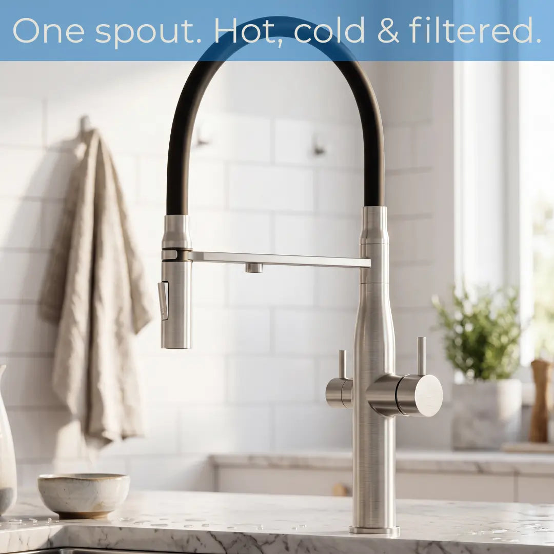 3 Way Mixer Tap Pull Out
