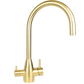 3 Way Mixer Tap - Gooseneck