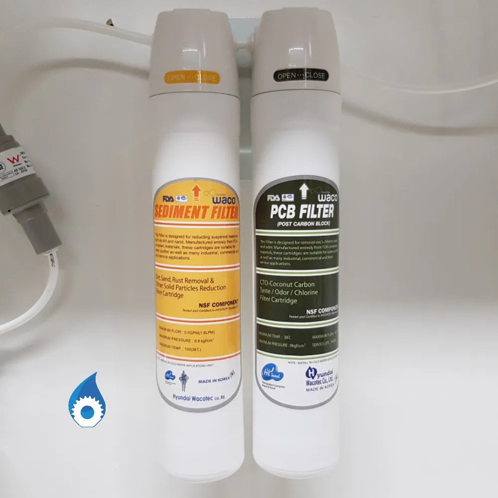 Twin Sediment & Carbon Undersink Filtration System
