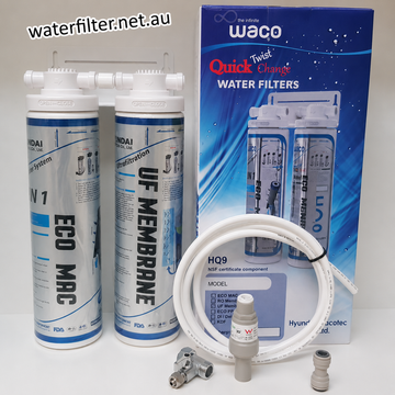 Twin High Flow Undersink Water Filtration System