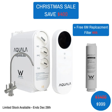 AQUALA P500 Tankless Reverse Osmosis System - Includes Standard Dual Tap