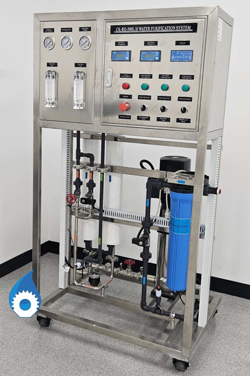 500 LPH Commercial Reverse Osmosis System
