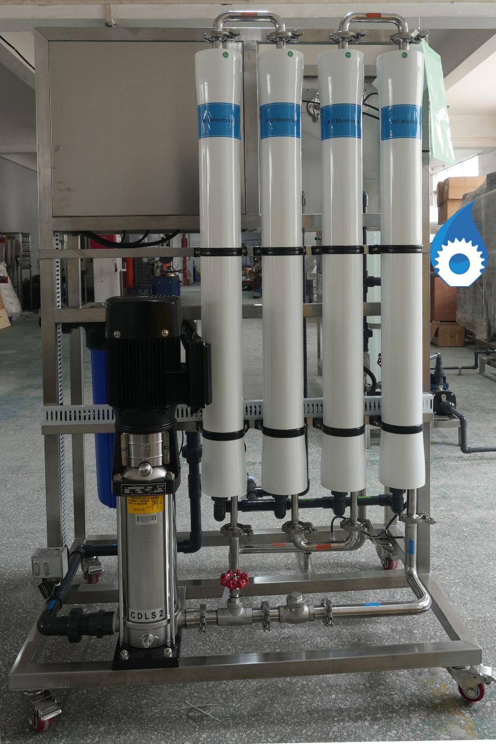 1,000 LPH Commercial Reverse Osmosis System