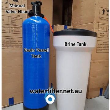 Manual Water Softener, 25L Resin