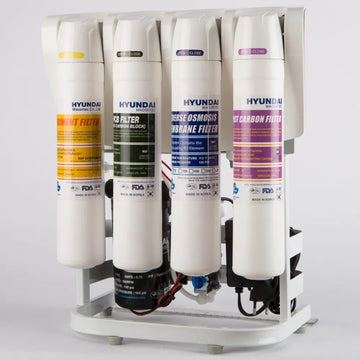 Reverse Osmosis & Alkaline Mineral Filter with Booster Pump, HQ7-4FR-ERMP-P