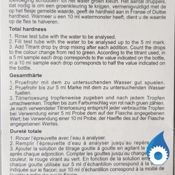 Water Hardness Test Kit - Simple & Economical
