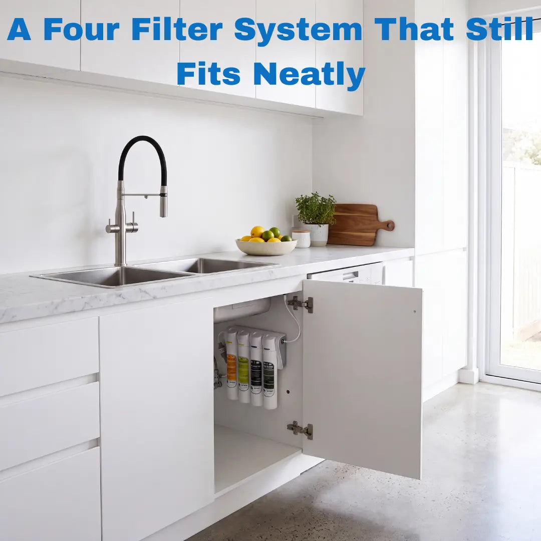 4 Stage Ultrafiltration Water Filter Under the sink